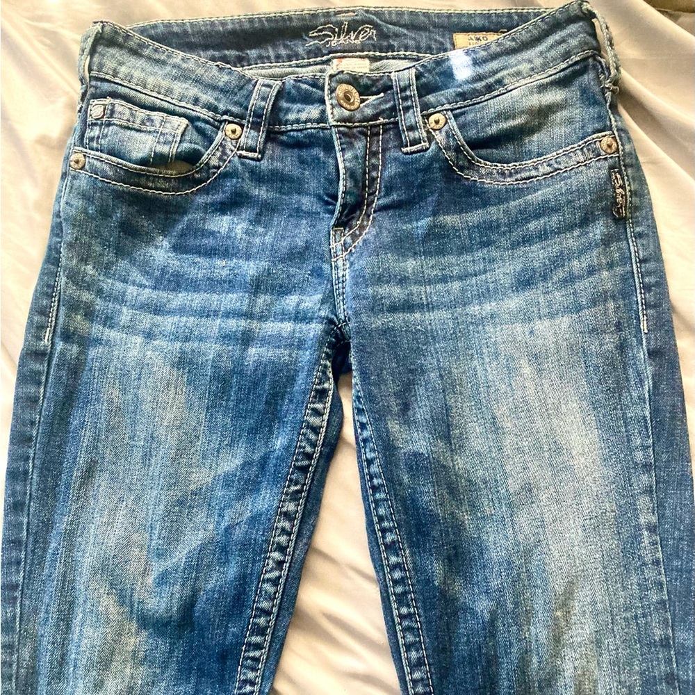 Silver jeans